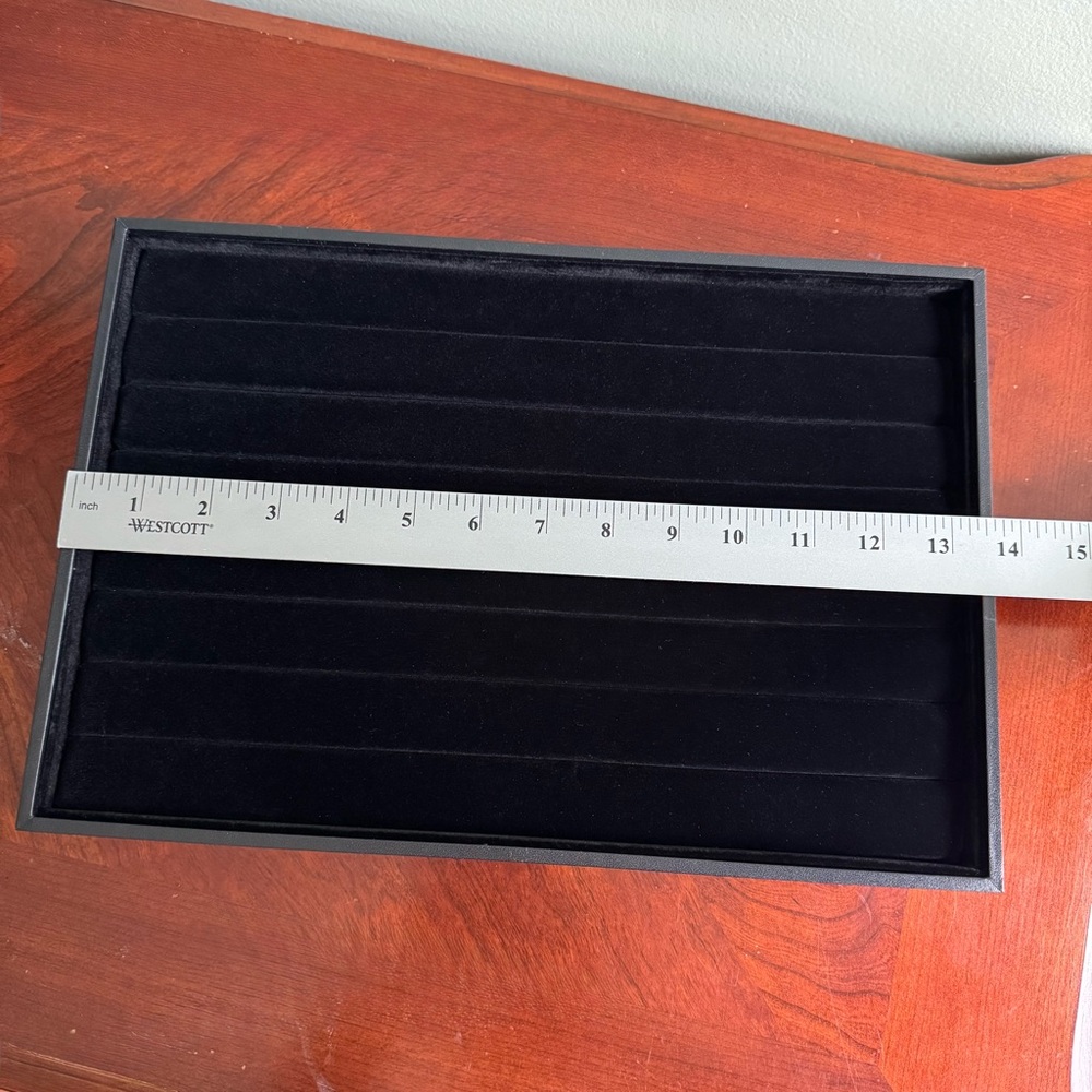 Black Jewelry Organizer Tray - Picture 2 of 4